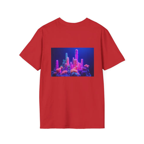 Underwater Coral City Glowing T-Shirt