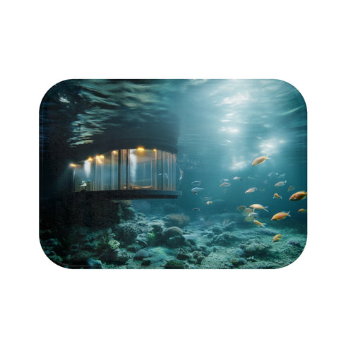 Underwater Observatory Fish Light Bathmat