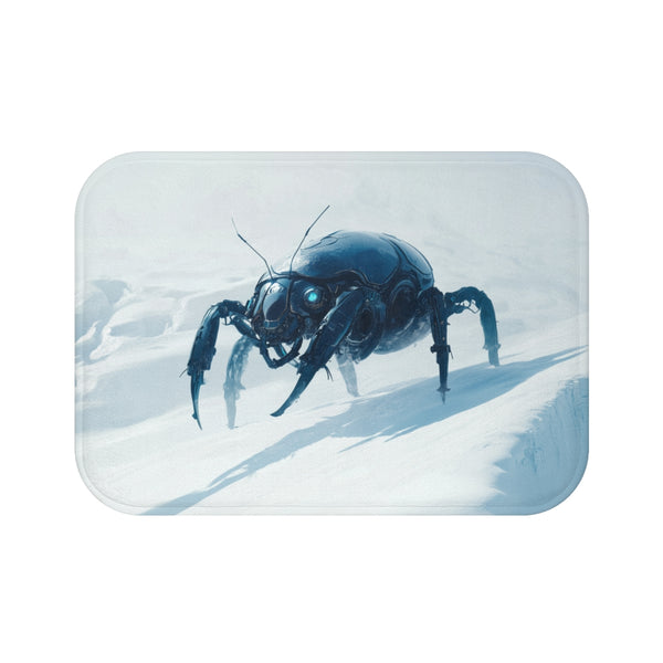 Unique Bath Mat with Beetles