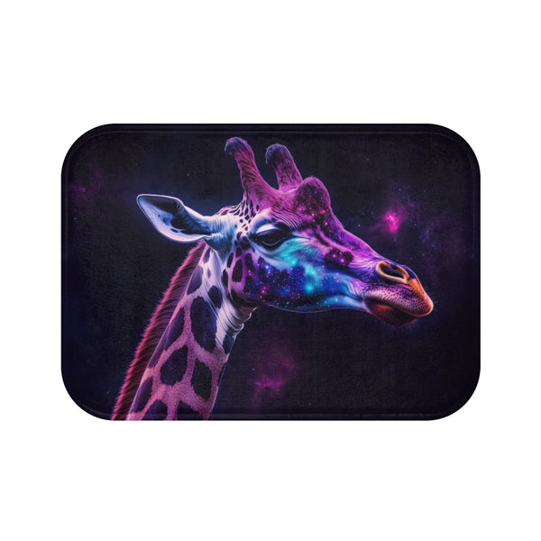 "Unique Giraffe Nebula Skin Bathmat"