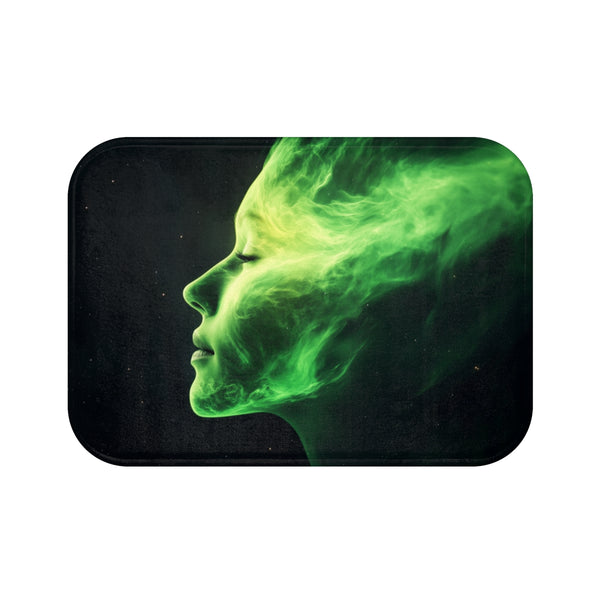 Unique Human Face-Shaped Aurora Bathmat