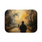"Unique Man Walking Into Painting"