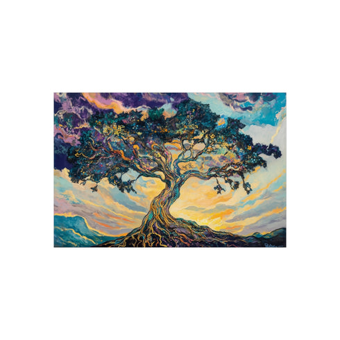 "Unique Skyroot Electric Tree Art"