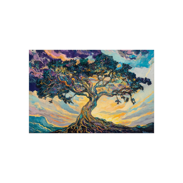 "Unique Skyroot Electric Tree Art"