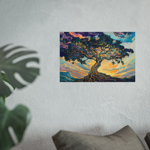 Unique Skyroot Electric Tree Art