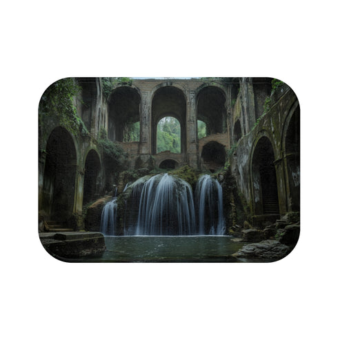 "Unique Waterfall Bath Mat Design"