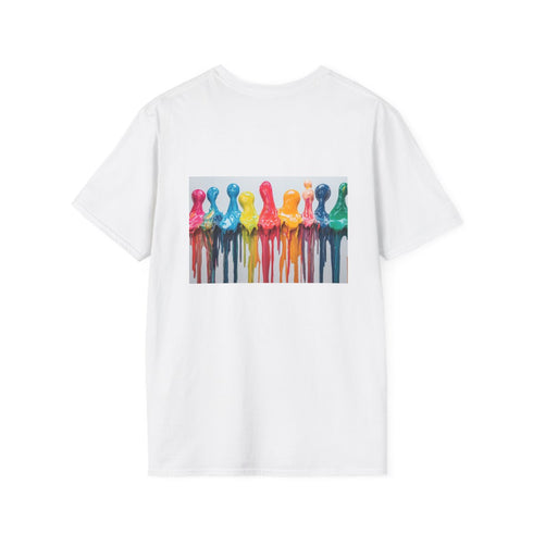 Universe Formed by Dripping Paint