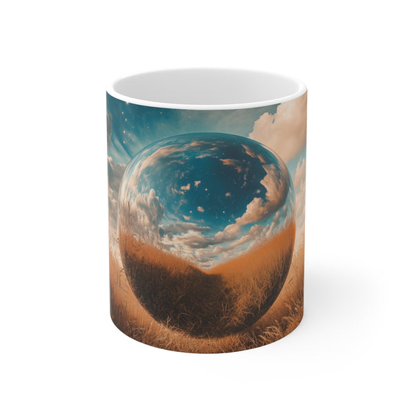 Universe Reflection Coffee Mug Design