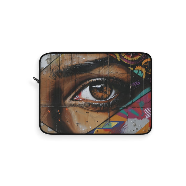 "Urban Graffiti Laptop Sleeve: The Ultimate Street Style"