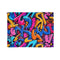 "Urban Graffiti Neon Bed Cover"