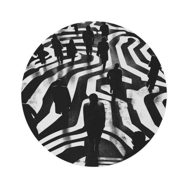 "Urban Haven Round Rug"