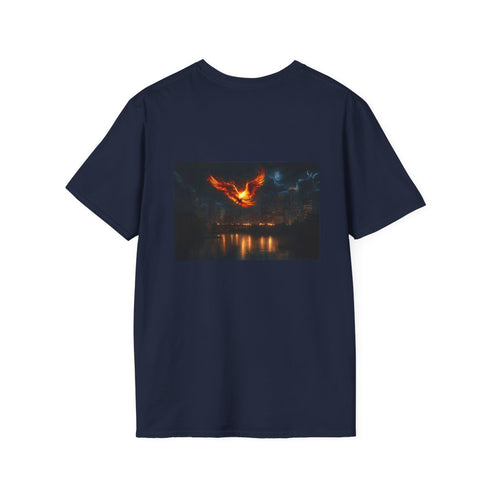 Urban Phoenix Digital Art Shirt