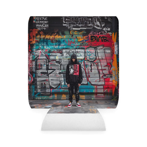 Urban Typo Can Cooler Sleeve