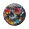 "Urban Vibe Graffiti Round Rug"