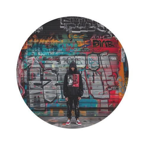 "Urban Vibes Typography Rug"