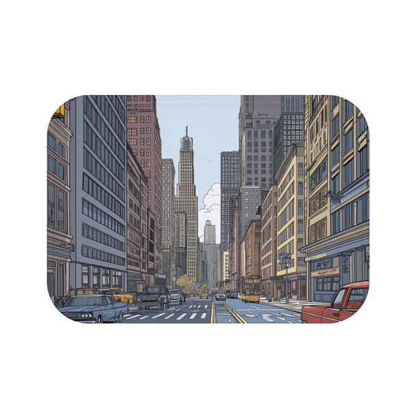 "Urban Wonderland Bath Mat"