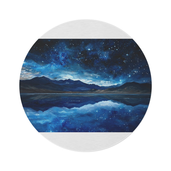 "Uyuni Salt Flats Round Rug"