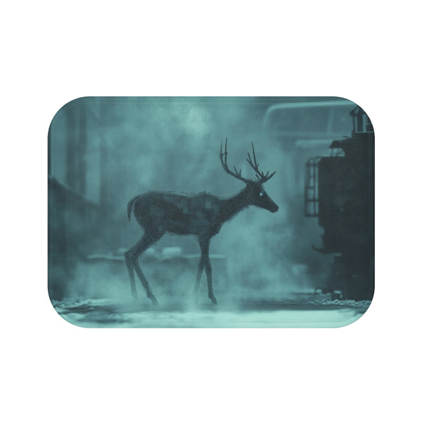 "Vapor Deer Cybernetic Bath Mat"