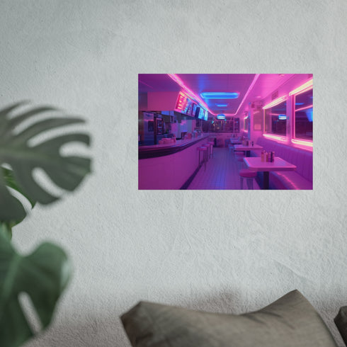 Vaporwave Diner: Cosmic Edge Experience