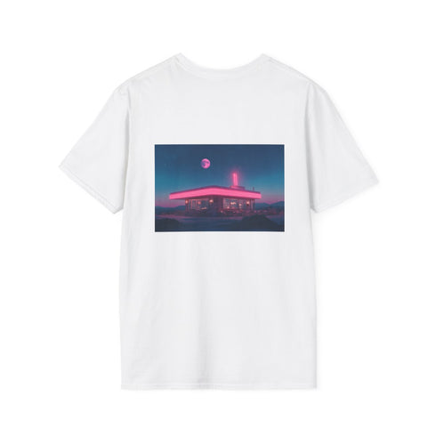Vaporwave Diner Universe Edge T-Shirt