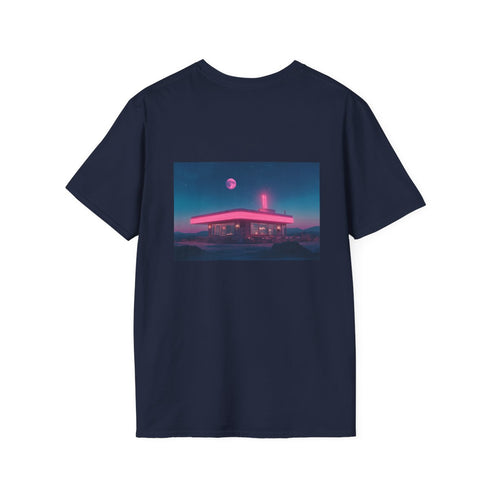 Vaporwave Diner Universe Edge T-Shirt
