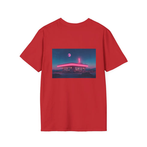 Vaporwave Diner Universe Edge T-Shirt