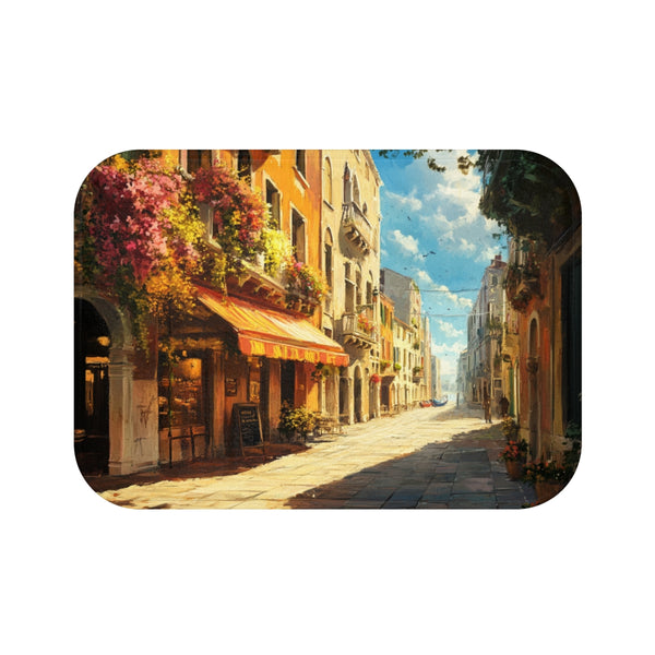 "Venetian Piazza Bath Mat"