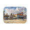 Venice Beach — Non-Slip Bath Mat — Top-Down Velvet Microfibre Artwork View