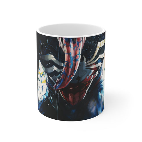 "Venom Spiderman Coffee Mug: Unleash Power"
