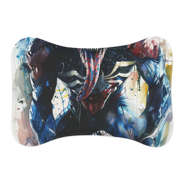 "Venom Spiderman Pet Mat: Superhero Chic for Your Furry Friend"