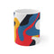 "Vibrant Abstract Coffee Mug"