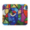 Vibrant Abstract Emotion Mouse Pad
