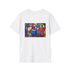 Vibrant Abstract Emotion Tee: Spread Positivity!