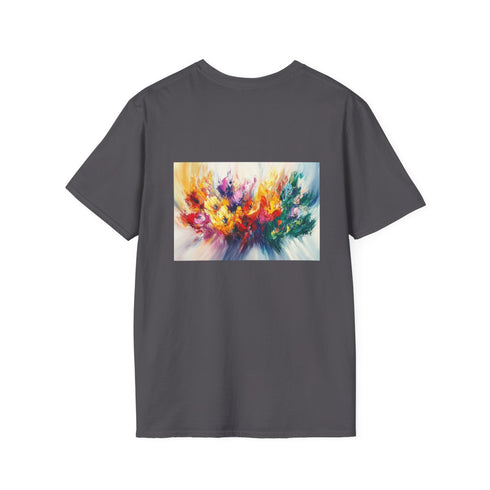 Vibrant Abstract Explosion Tee