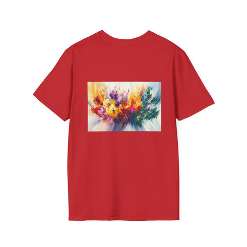 Vibrant Abstract Explosion Tee