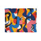 "Vibrant Abstract Pattern Bed Cover"