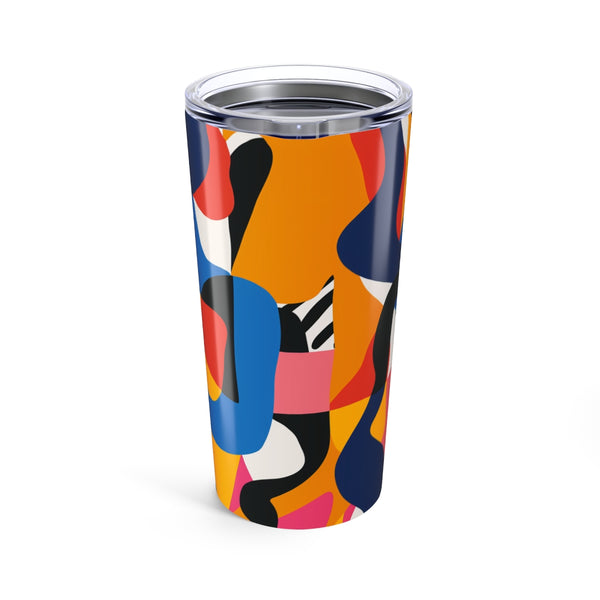 Vibrant Abstract Pattern Bottle