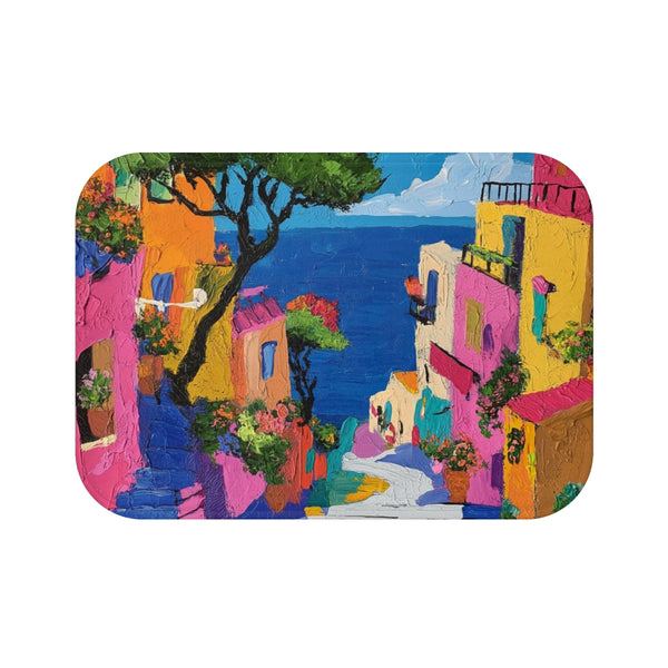 "Vibrant AC Splash Bath Mat"