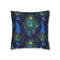 "Vibrant Blue Peacock Feathers Pillowcase"