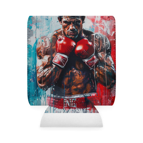 Vibrant Boxer Art Can Sleeve
