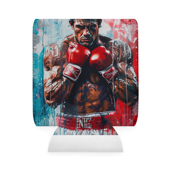 Vibrant Boxer Art Can Sleeve
