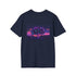Vibrant Cyber Tree Neon T-Shirt