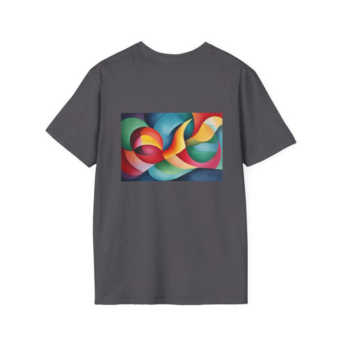Vibrant Emotion: Abstract T-shirt Design
