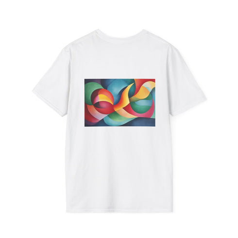 Vibrant Emotion: Abstract T-shirt Design