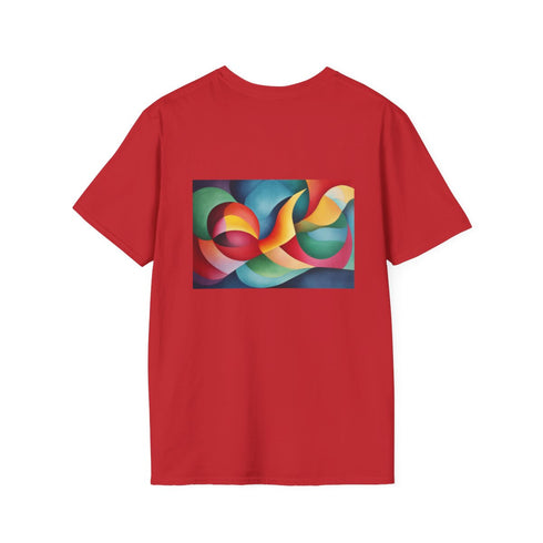 Vibrant Emotion: Abstract T-shirt Design