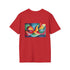 Vibrant Emotion: Abstract T-shirt Design