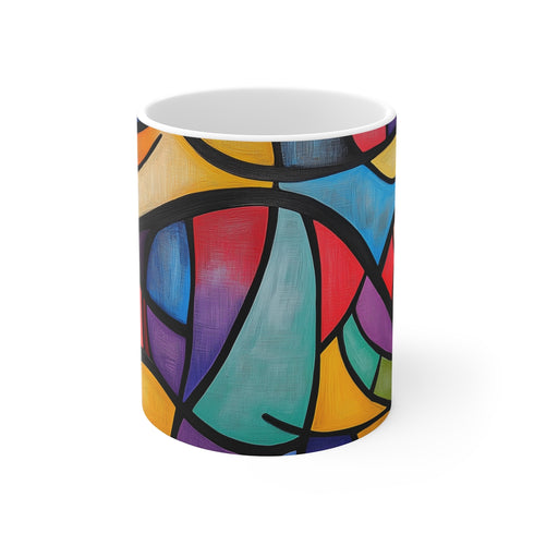 "Vibrant Emotion Burst Mug"