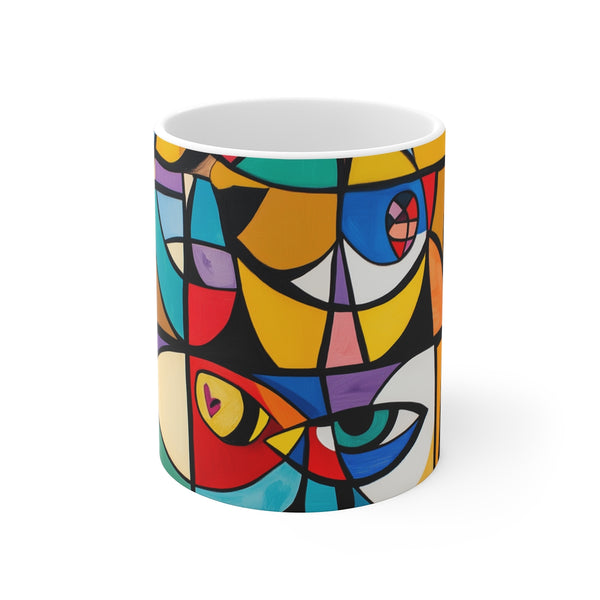 "Vibrant Emotion Explosion Coffee Mug"