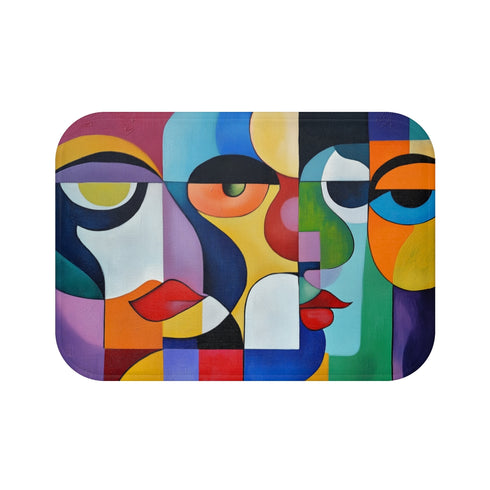 "Vibrant Emotion-Infused Bath Mat"