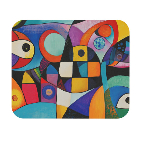 Vibrant Emotion-Infused Mouse Pad
